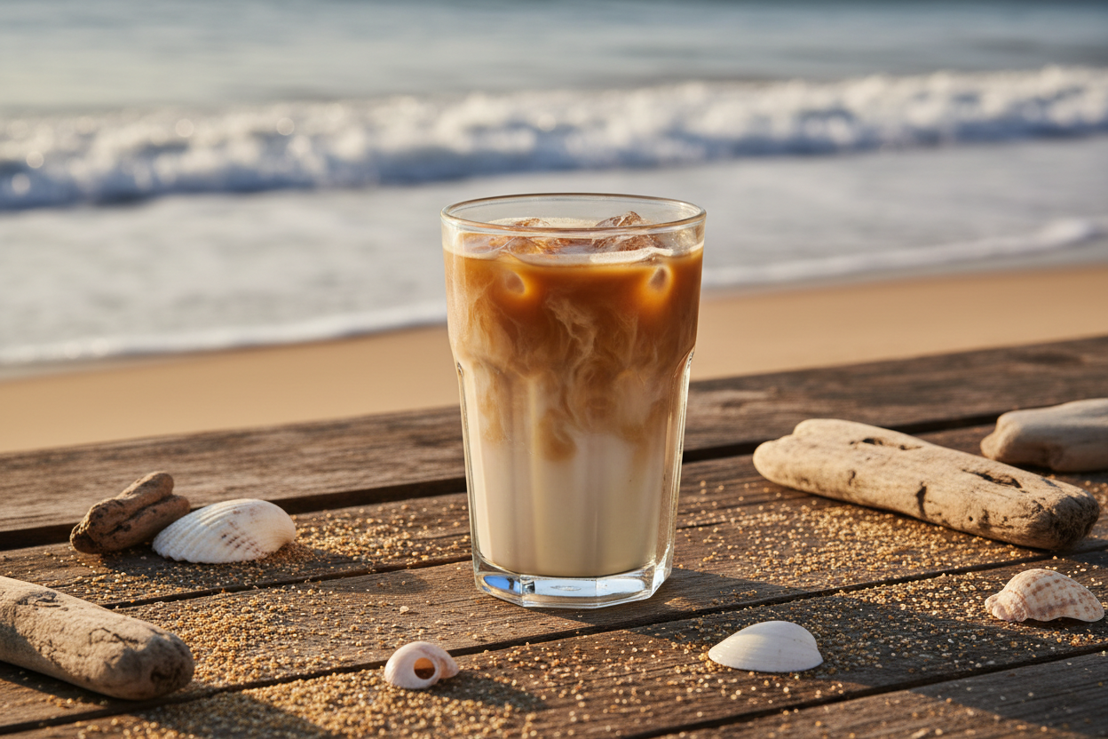 Beachy vibe coffee